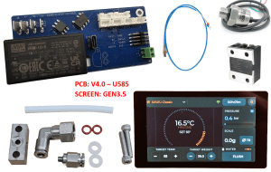 Gaggiuino V4 PCB Kit For GAGGIA CLASSIC (INCLUDING PRO, EVO & E24) - 4.3" Screen -  GEN3.5 (2026)